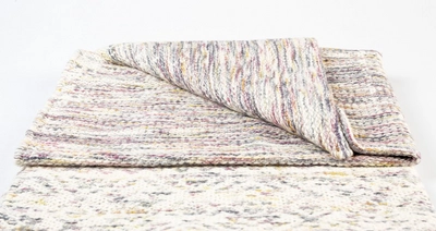 Plaid White Label Living Liv Plum