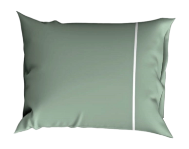 Kussensloop Cascina Colorini Divina Mineral Wit (Set van 2)