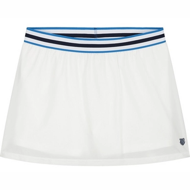 Geurig Gezamenlijke selectie Decoratie Tennisrok K Swiss Girls Core Team Skirt White | Tennisplanet.nl