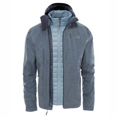 Winter Jacket The North Face Men Thermoball Triclimate Dark Grey