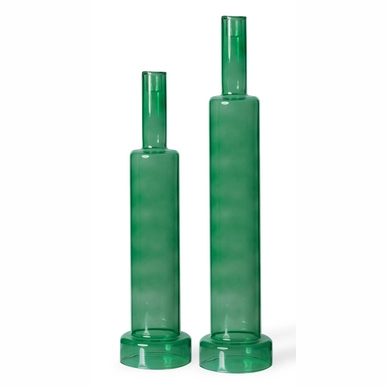 Candle Holder POLSPOTTEN Skyscraper Green (Set van 2)