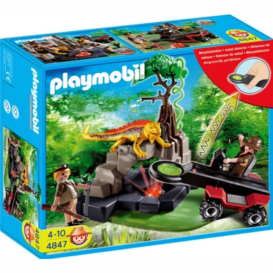 Playmobil Schattenjager Met Kristaldector 4847