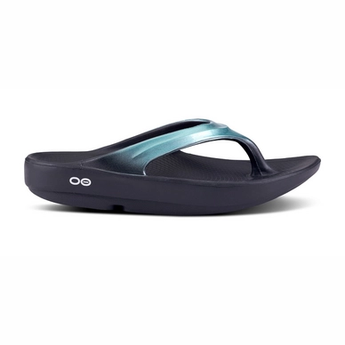Slipper OOfos Women OOlala Mint Metallic