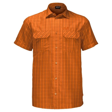 Hemd Jack Wolfskin Thompson Desert Orange Checks Herren