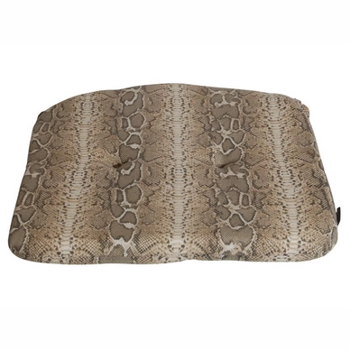 Zitkussen Hartman Snake Sand Rond (46 x 45 cm)