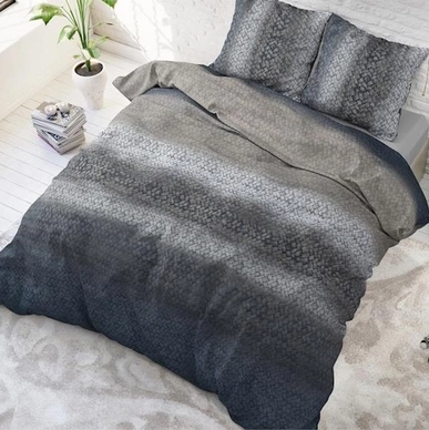 Dekbedovertrek Dreamhouse Gradient Knits Blue Katoen