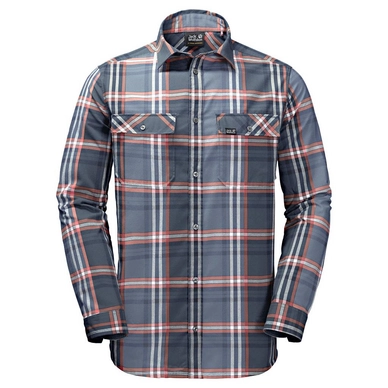 Hemd Jack Wolfskin Valley Shirt Night Blue Herren
