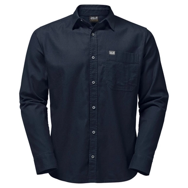 Hemd Jack Wolfskin River Shirt Night Blau Herren