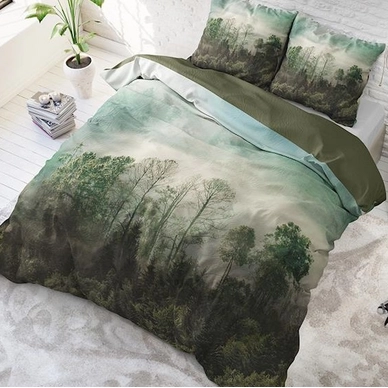 Dekbedovertrek Dreamhouse Nature Forest Green Katoen