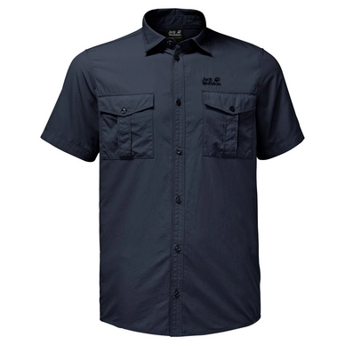 Blouse Jack Wolfskin Atacama Shirt Night Blue