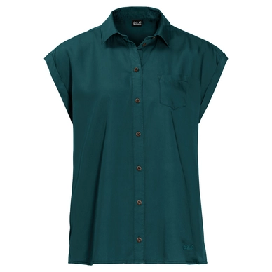 Bluse Jack Wolfskin Mojave Teal Green Damen
