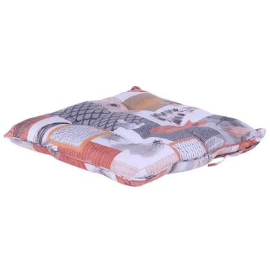 Zitkussen Hartman Bila Orange (50 x 50 cm)