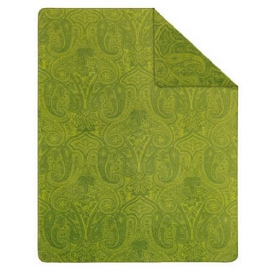 Jacquard Plaid Ibena Sorrento Barok Appelgroen