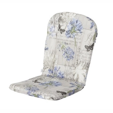 Tuinkussen Hartman Flora Blue Hoge Kuip