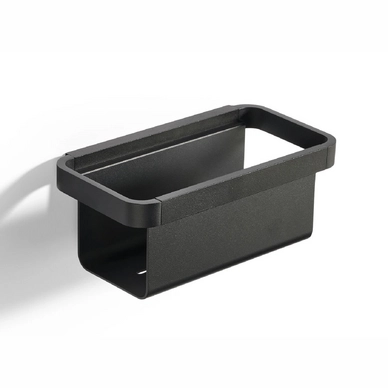Badezimmerablage Zone Denmark Rim Black 22 x 11 x 9 cm