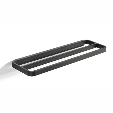Towel Rack Zone Denmark Rim Black 44 x 12 cm