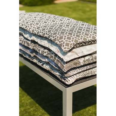Tuinkussen Hartman Jungle Taupe Hoge Rug