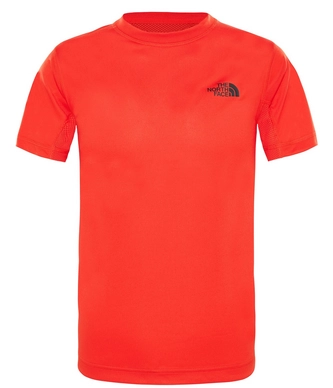 T-Shirt The North Face Boys Reactor Tee Fiery Red