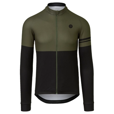 Fahrradtrikot AGU Herren Duo Jersey LS Essential Green