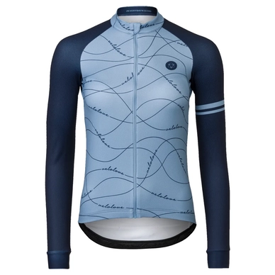 Maillot de Vélo AGU Femme Velo Wave Jersey LS Essential Cloud