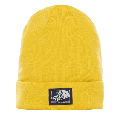 Muts The North Face Dock Worker Beanie Leopard Yellow Urban Navy