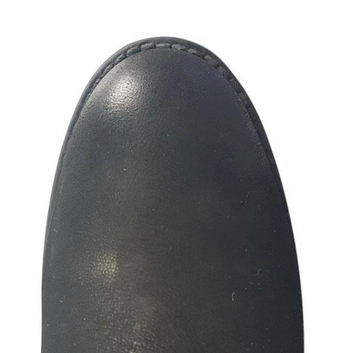 Dameslaars JJ Footwear Flensburg Leer Zwart XL