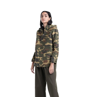 Jas Herschel Supply Co. Women's Hooded Jumper Woodland Camo