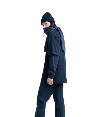 Sjaal Herschel Supply Co.  Insulated Featherless Scarf Unisex Peacoat