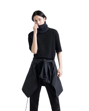 Nekwarmer Herschel Supply Co.  Guide Fleece Sherpa Neck Gaiter Unisex Black