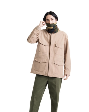 Nekwarmer Herschel Supply Co.  Guide Fleece Sherpa Neck Gaiter Unisex Woodland Camo