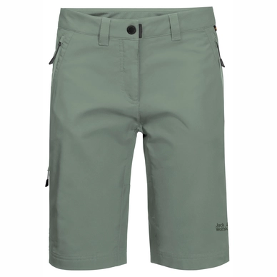 Kurze Hose Jack Wolfskin Activate Track Schorts Damen Picnic Green