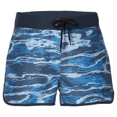 Badehose Jack Wolfskin Laguna Boardshorts Ocean Wave All Over Damen