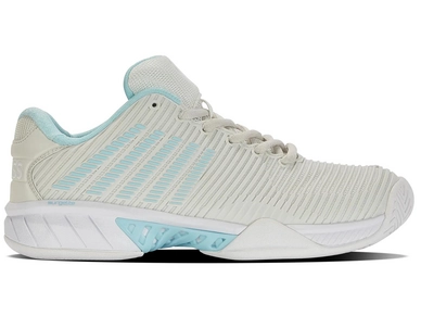 Tennisschoen K Swiss Women Hypercourt Express 2 Gray White Blue Glow
