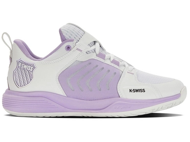 Tennisschoen K Swiss Women Ultrashot Team White Purple Rose Moonless Night