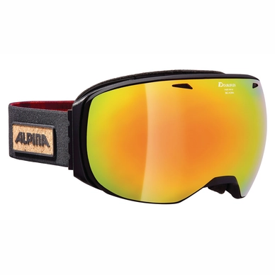 Masque de Ski Alpina Big Horn MM Black Matt