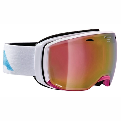 Skibril Alpina Estetica MM Trans. Pink-White