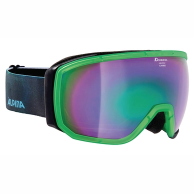 Skibril Alpina Scarabeo MM Trans. Green-Black
