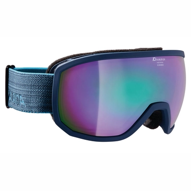 Ski Goggles Alpina Scarabeo MM Navy Matte