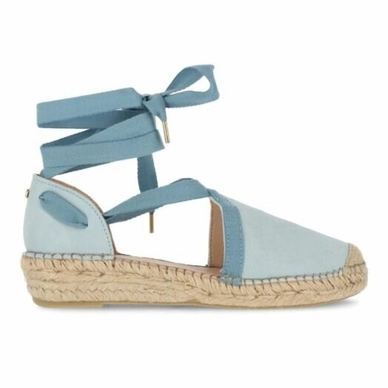 Fred de la Bretoniere Women Romi Luxury Suede Baby Blue
