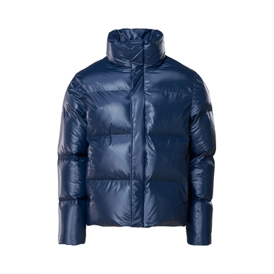 Veste RAINS Boxy Puffer Jacket Shiny Blue