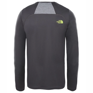 Longsleeve The North Face Men Ondras Shirt Asphalt Grey Lime Green