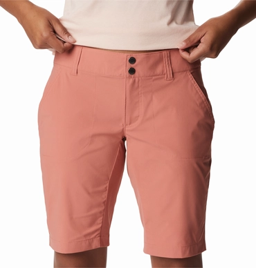 Korte broek Columbia Women Saturday Trail Dark Coral 10 Inch
