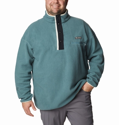 Trui Columbia Men Helvetia Half Snap Fleece Metal Chalk