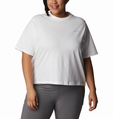 T-shirt Columbia Femme North Cascades Graphic SS Tee White Explore
