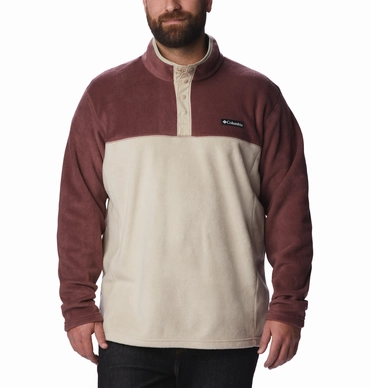 Pull Columbia Homme Steens Mountain Half Snap Light Raisin