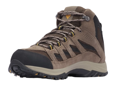 Chaussures de Randonnée Columbia Homme Crestwood Mid Waterproof Cordovan Squash 23