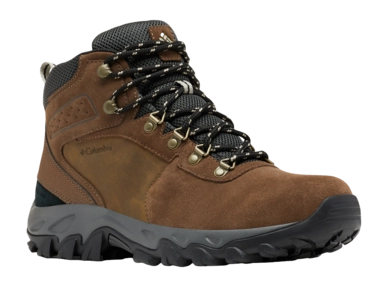 Wanderschuhe Columbia Newton Ridge Plus II Suede Waterproof Herren Dark Brown