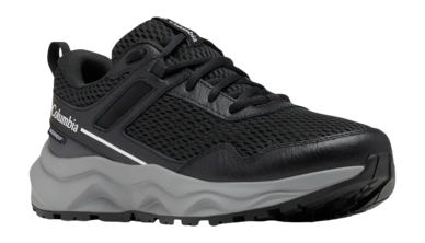 Wandelschoen Columbia Women Plateau Waterproof Black White