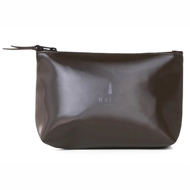 Toiletry Bag RAINS Cosmetic Bag Shiny Brown