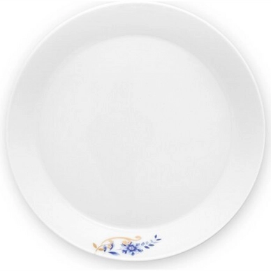 Speiseteller Pip Studio Royal Stripes White 21,5 cm (4er-Set)